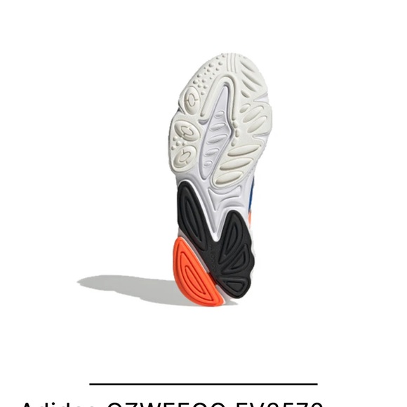 Adidas Ozweego Off White Blue Grey Two Orange , sneaker, trainer ,running. - Picture 6 of 6